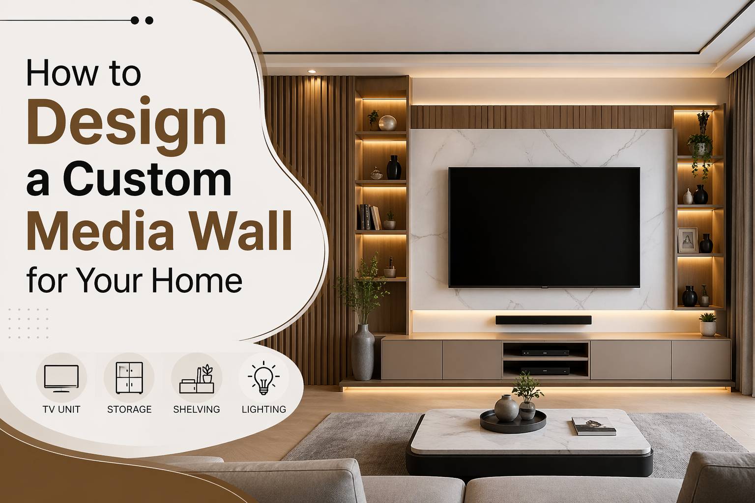 How to Design a Custom Media Wall for Your Home