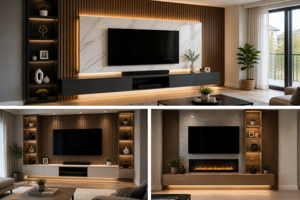 Custom Media Wall in Mississauga